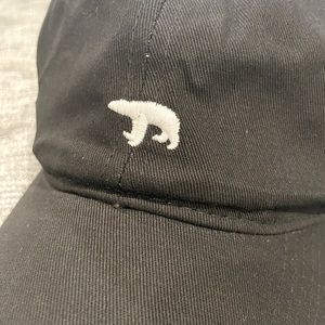 Black Bear Hat Baseball Cap Adjustable